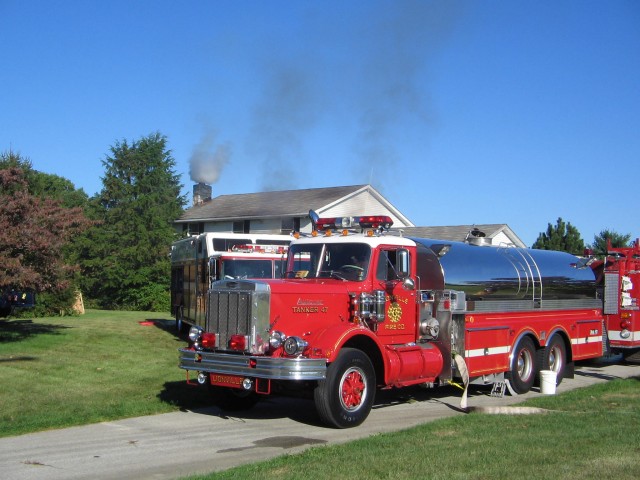 Live fire training on Dowlin Forge Road 2005.